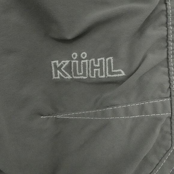 Kuhl Cargo Shorts Mens 32 Gray Quick Dry Hiking Outdoor Stretch Utility Pockets - Picture 13 of 15